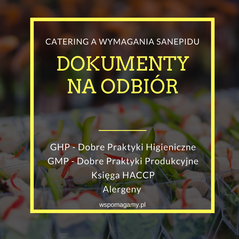 księga HACCP catering Sanepid